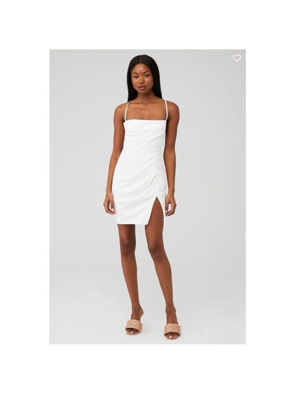 Amanda Uprichard White Mini Dress